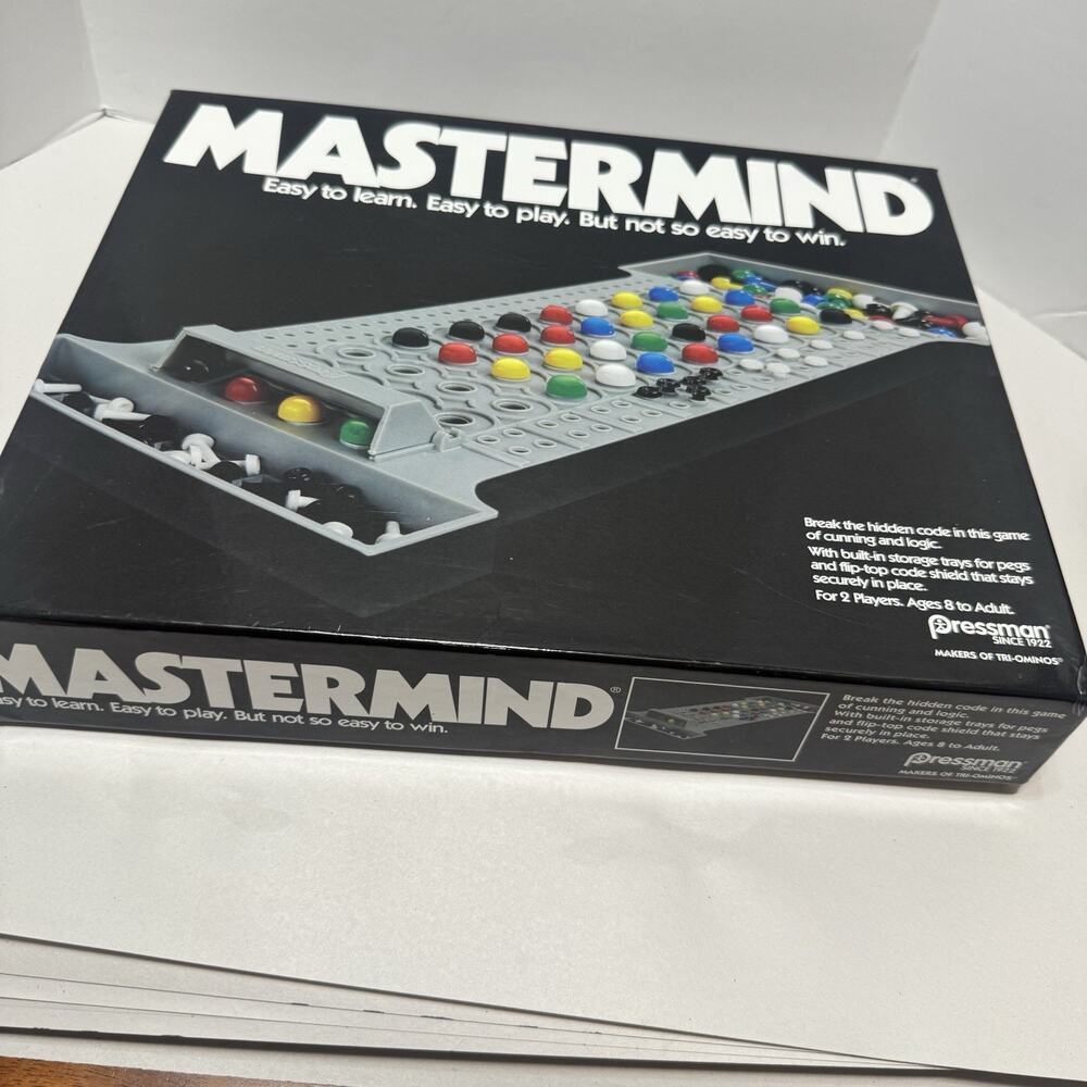 Mastermind Pressman Toy Corp. Game 2015 Complete set Strategy Game Family